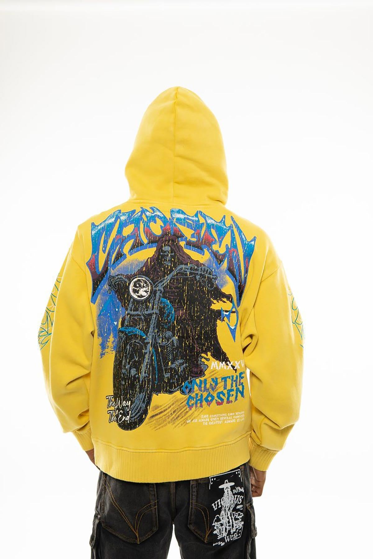 Only the chosen oversized pull-over hoodie by VIERICHEPARIS, view 14