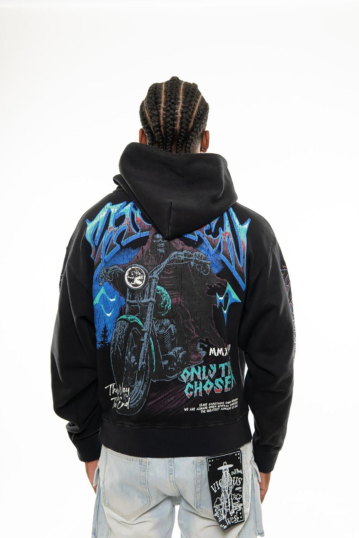 Only the chosen oversized pull-over hoodie by VIERICHEPARIS, view 20