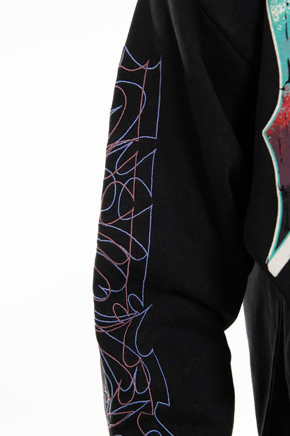 Only the chosen oversized pull-over hoodie