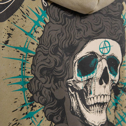 Anarchy oversized full zip hoodie