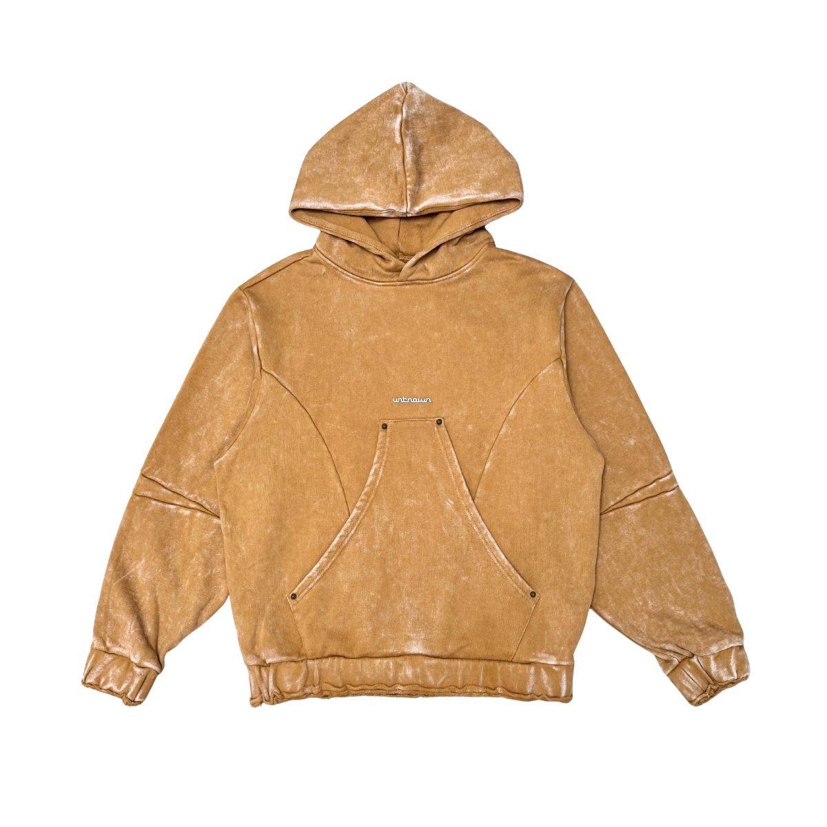 Unknown Mineral-Wash Heritage Hoodie by Unknown, view 3