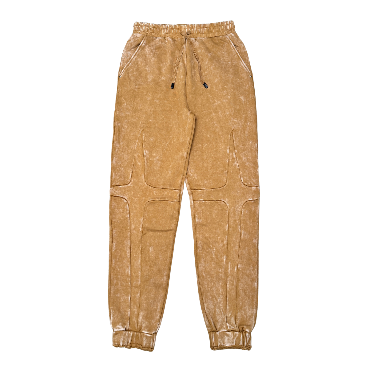 Unknown Contour Panel Mineral-Wash Joggers by Unknown, view 2