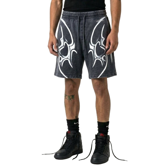 Tribal washed shorts by Unknown - 1