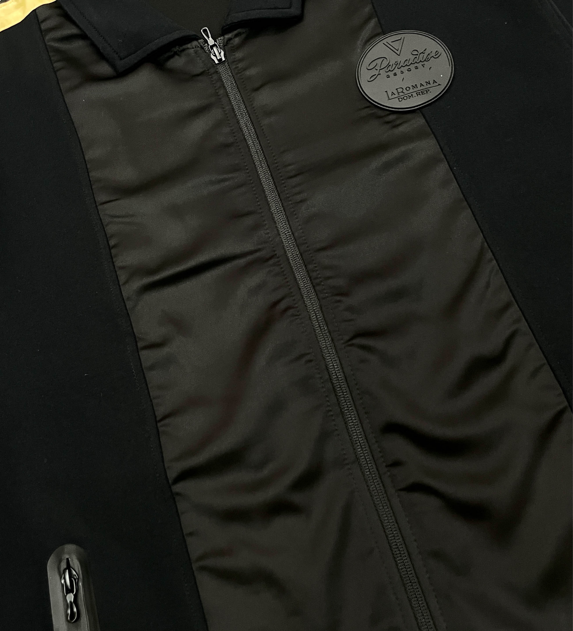 Golden Boy Track Jacket - Black | Vie+Riche
 _4