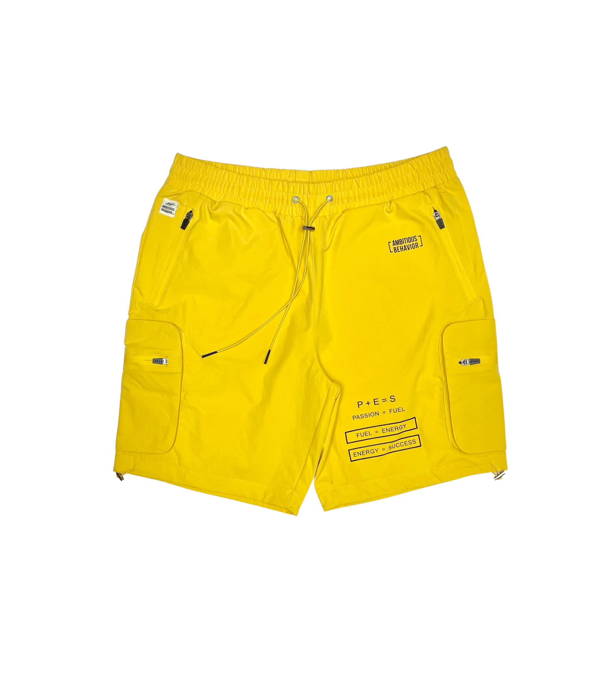 Red Tag P.E.S Nylon Cargo Short - Orange | Red Tag Brand _7