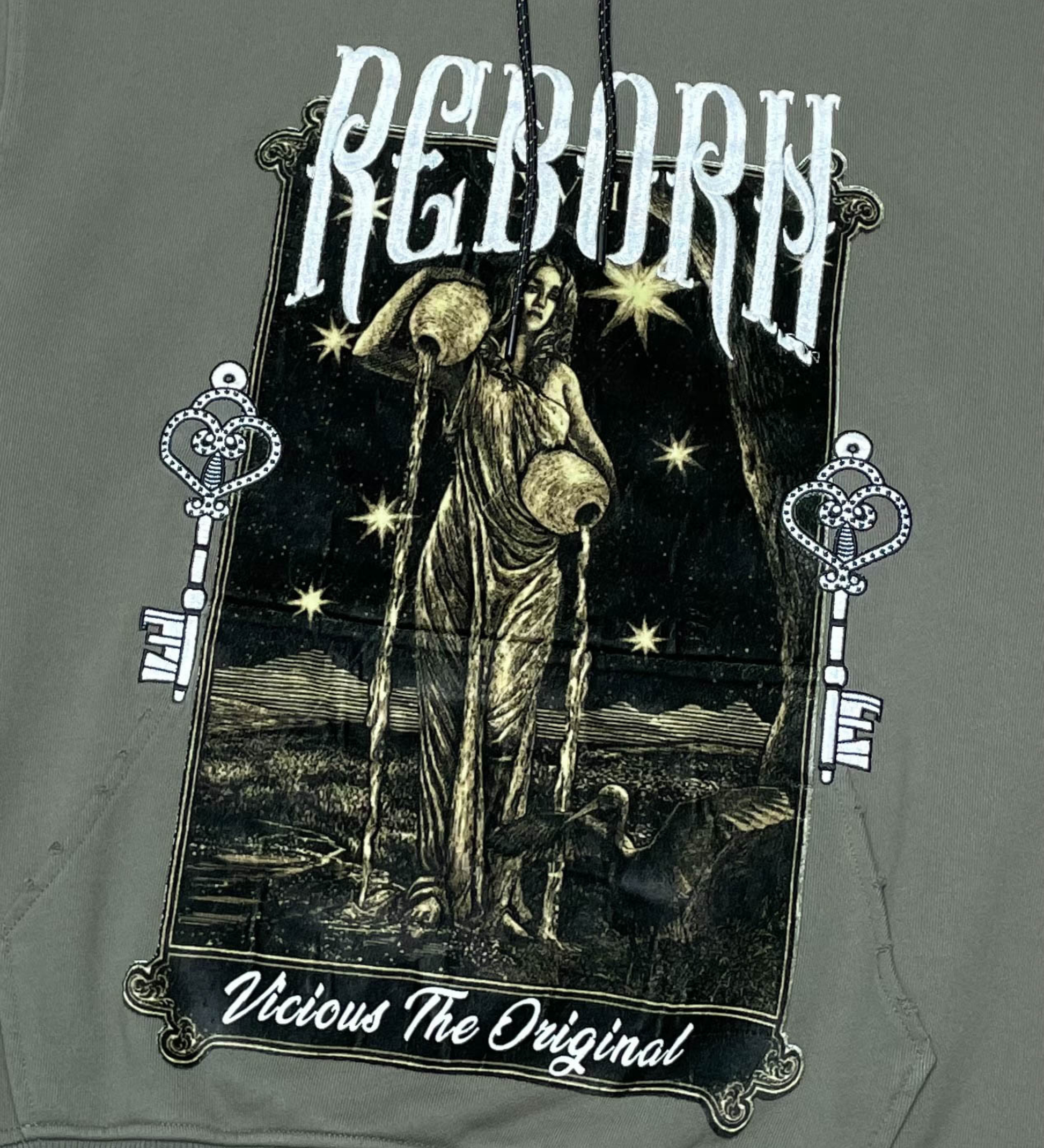 Reborn Vintage Hoodie - Berry | Vicious _4