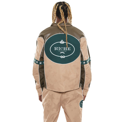 Star studded nylon jacket set By Vie+Riche-8