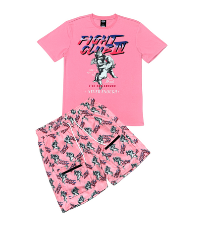 Fight club iv tshirt short set