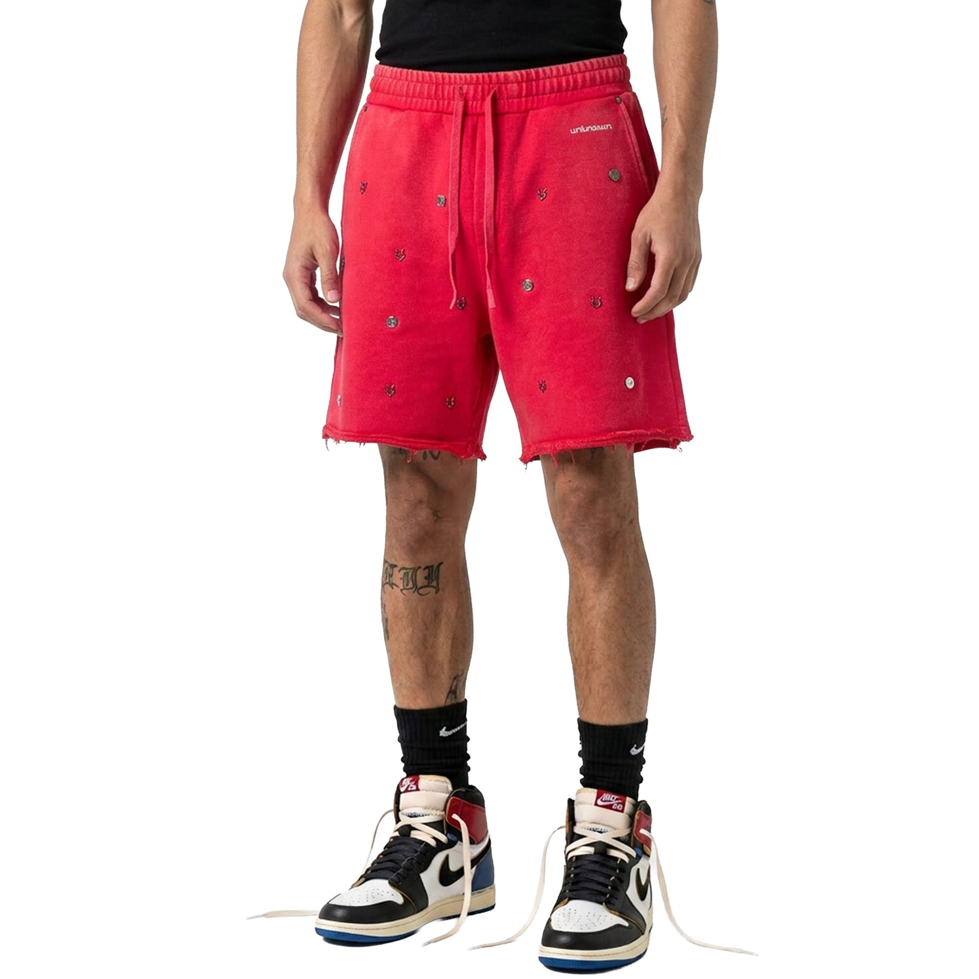 Metal detail shorts by Unknown - 4