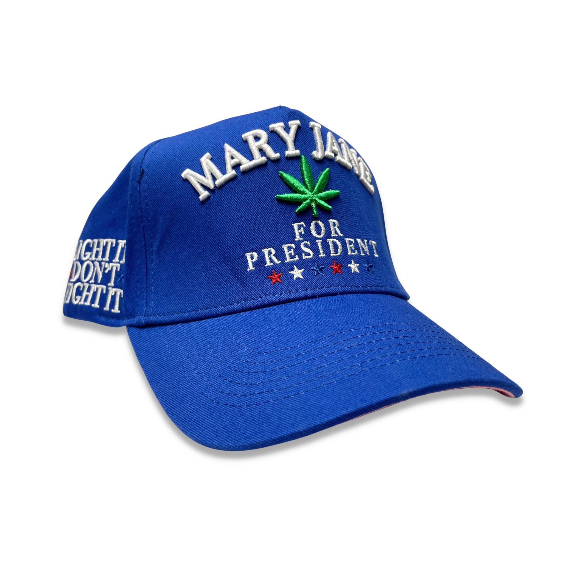 Mary Jane For President Hat - Your Team Sucks | Royal Blue_10