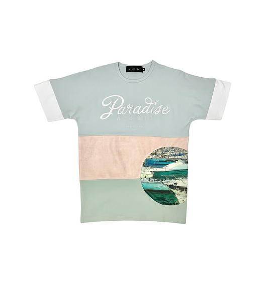 Yacht Bay Tshirt - Multi | Vie+Riche
 _1