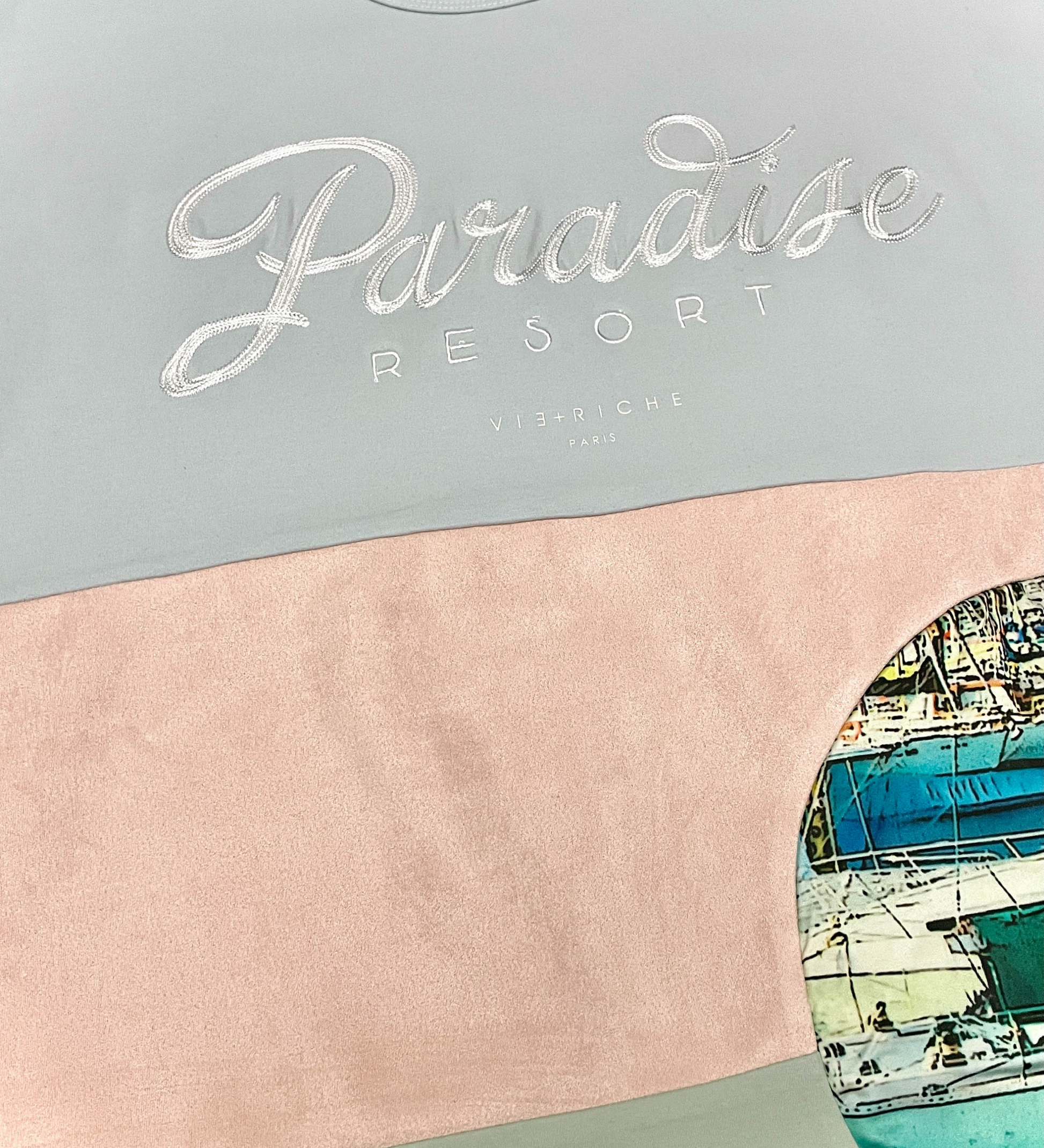 Yacht Bay Tshirt - Multi | Vie+Riche
 _4