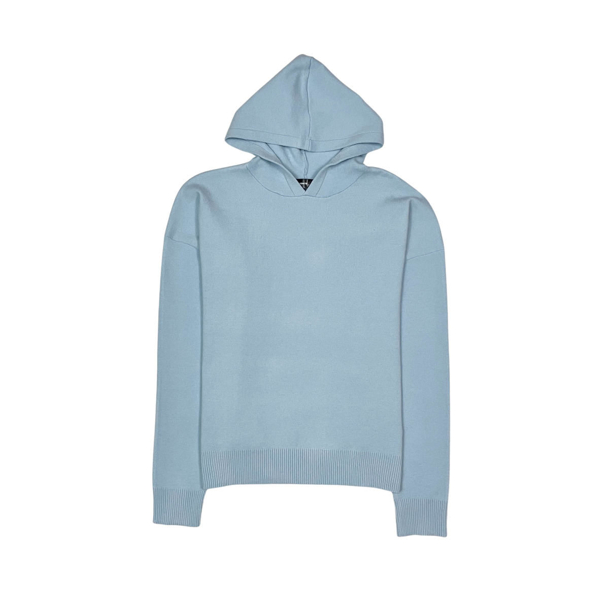 Viscos poly double knit sweater hoodie by My Favorite, view 4