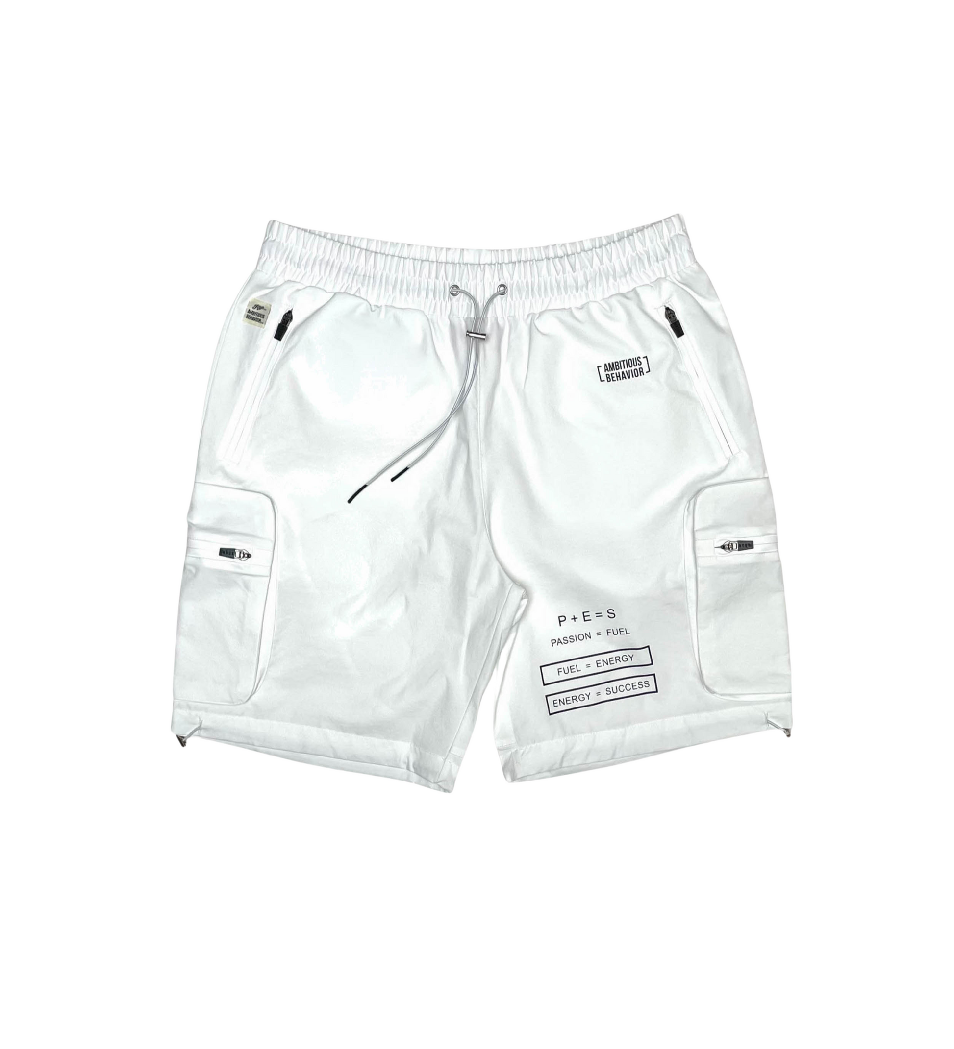 Red Tag P.E.S Nylon Cargo Short - Orange | Red Tag Brand _4