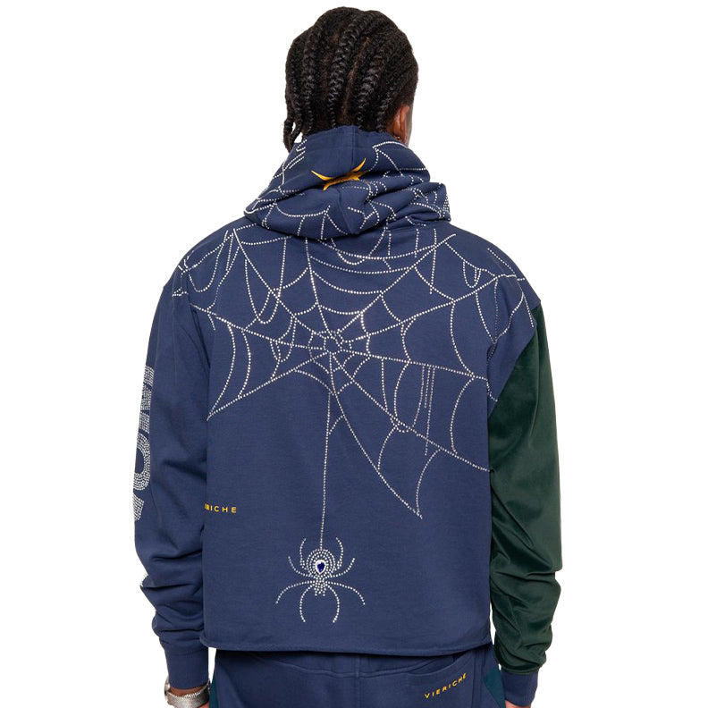 Venom biker cropped hoodie By Vie+Riche-3
