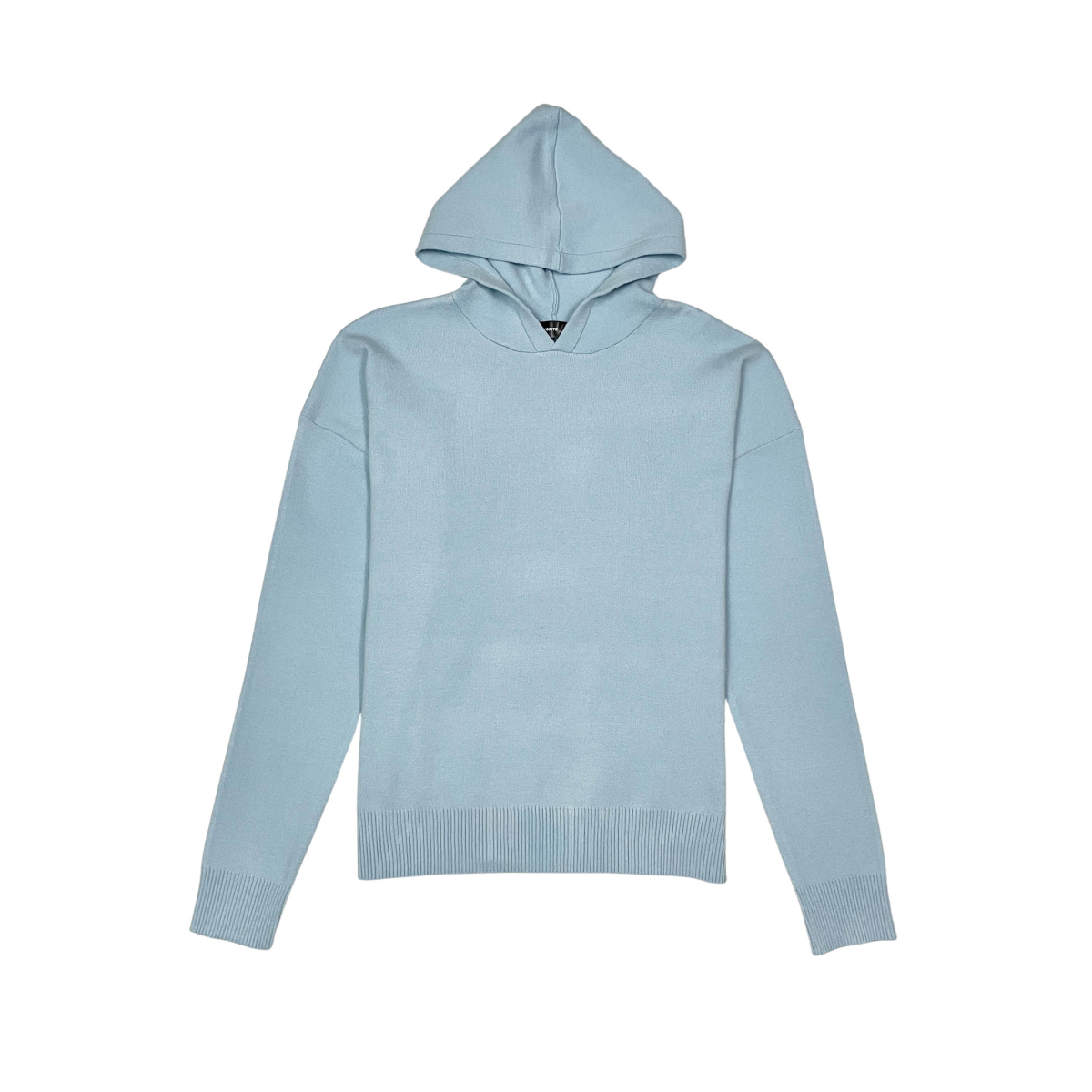 Viscos poly double knit sweater hoodie by My Favorite, view 2