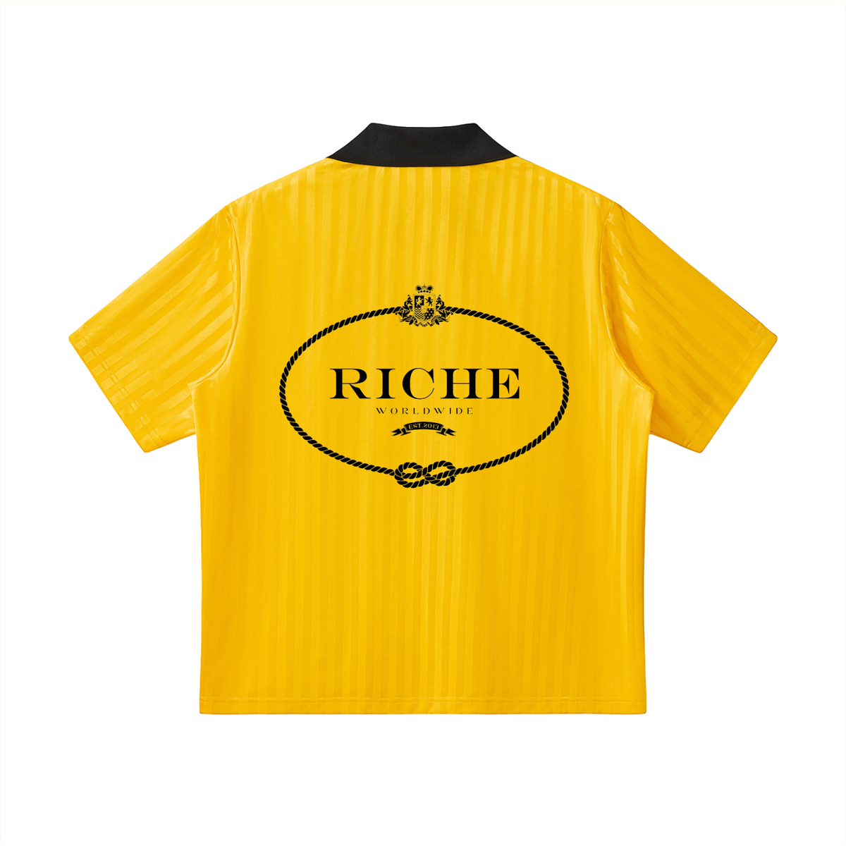 Polygamy striped soccer jersey by Vie+Riche, view 4