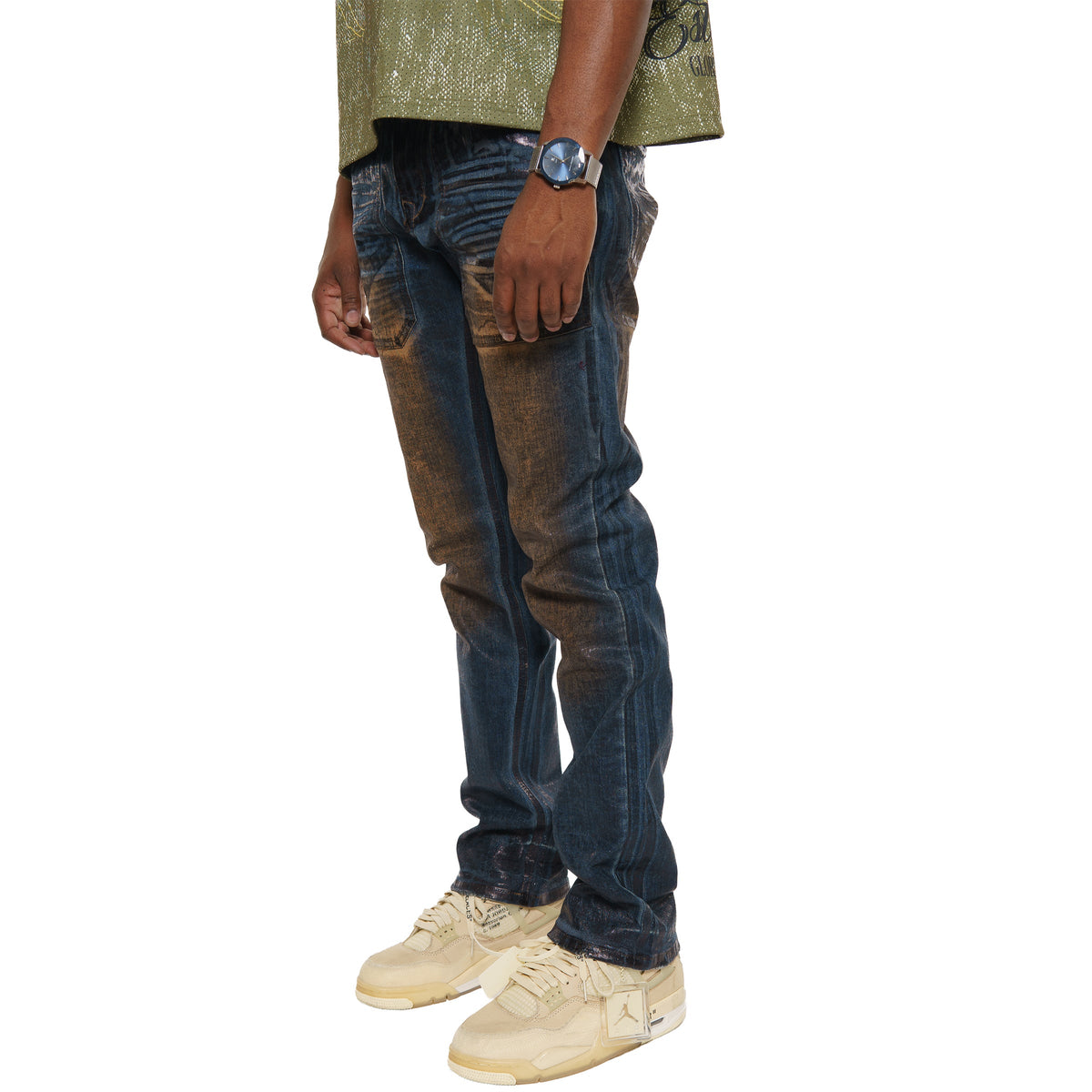 Vicious distressed denim pant by Vicious, view 7