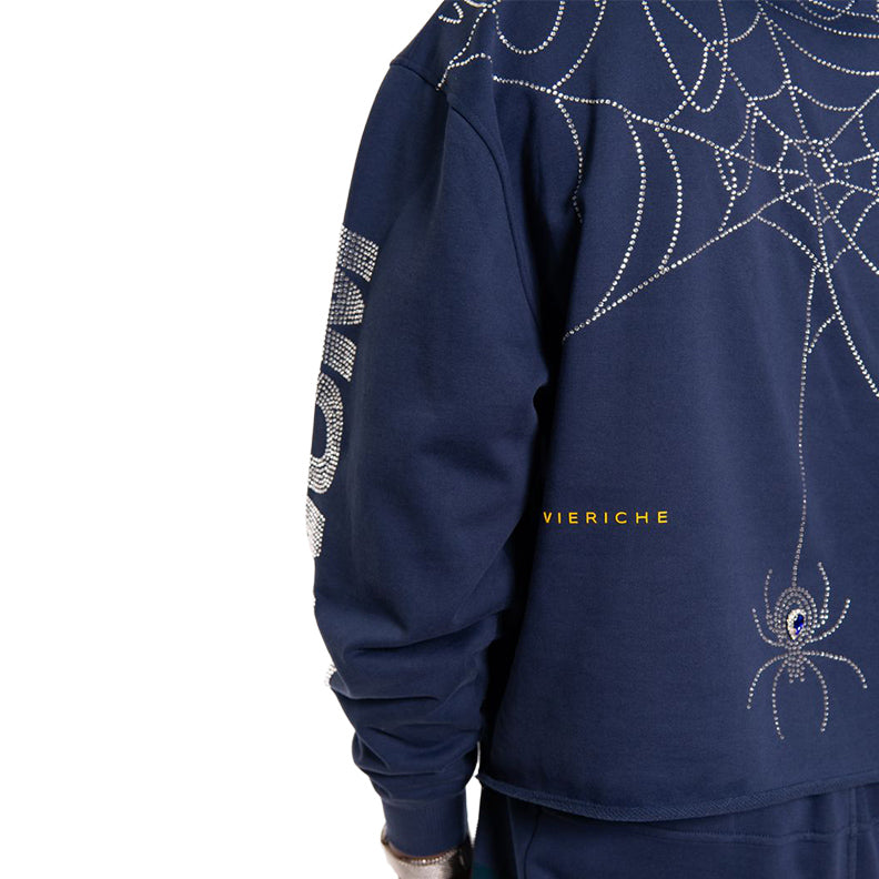 Venom biker cropped hoodie By Vie+Riche-19