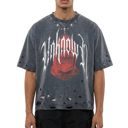 Knight helmet tee by Unknown - 1