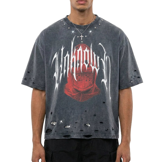 Knight helmet tee by Unknown - 1