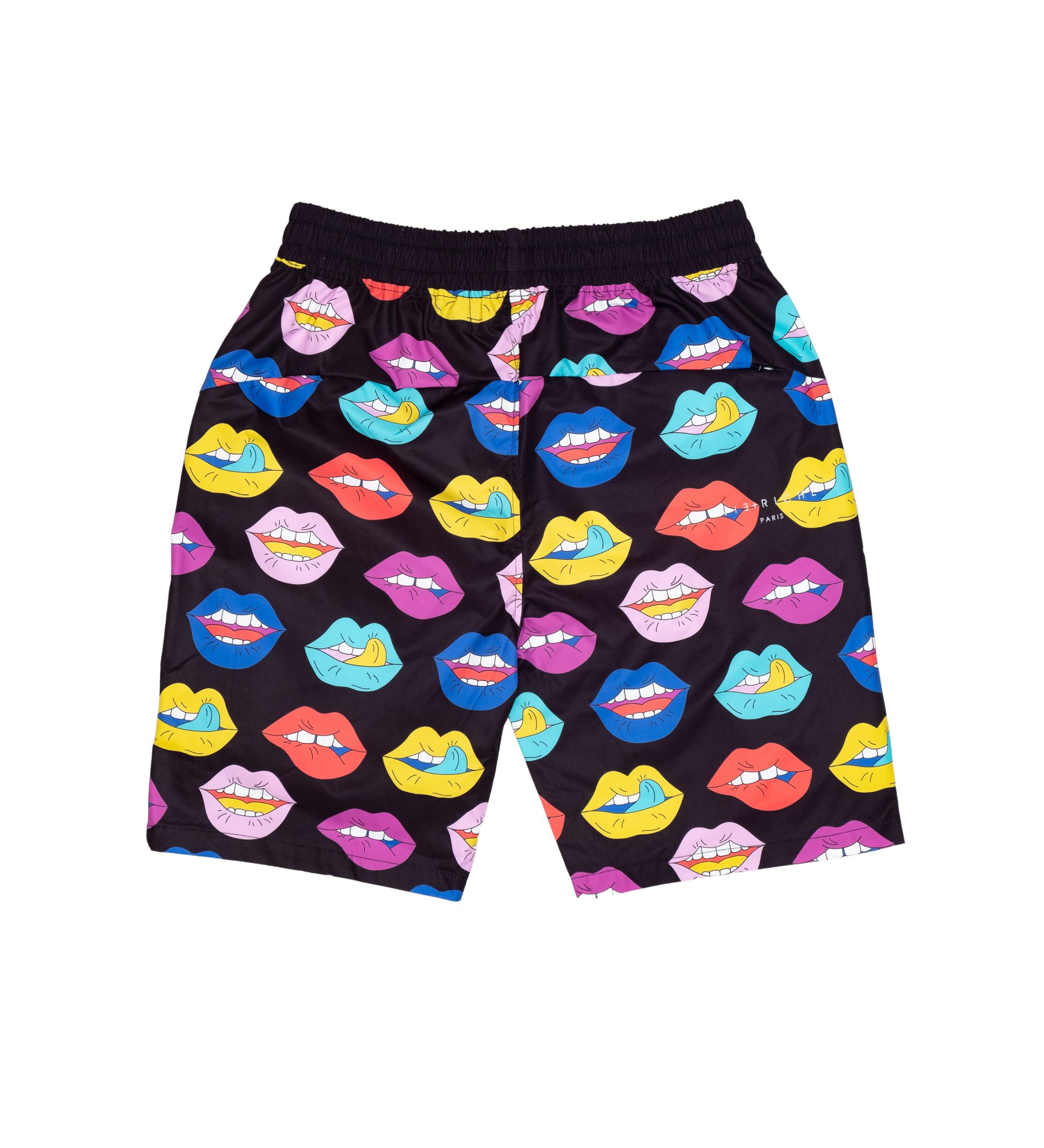 Riche Love Lips Shorts - Black | Vie+Riche
 _2