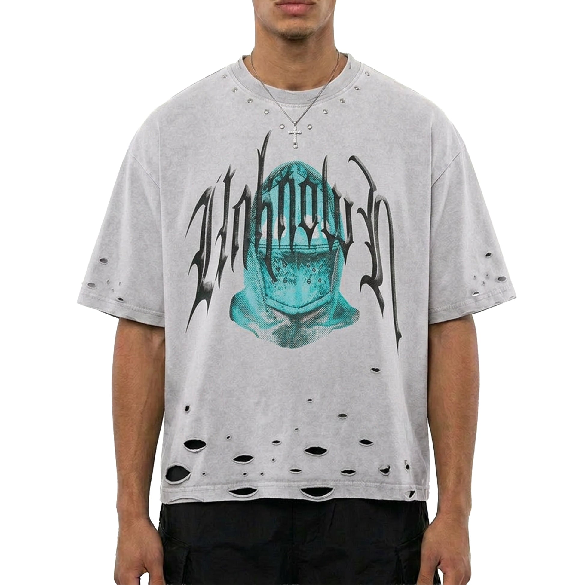 Knight helmet tee by Unknown - 11