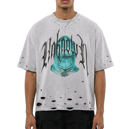 Knight helmet tee by Unknown - 11