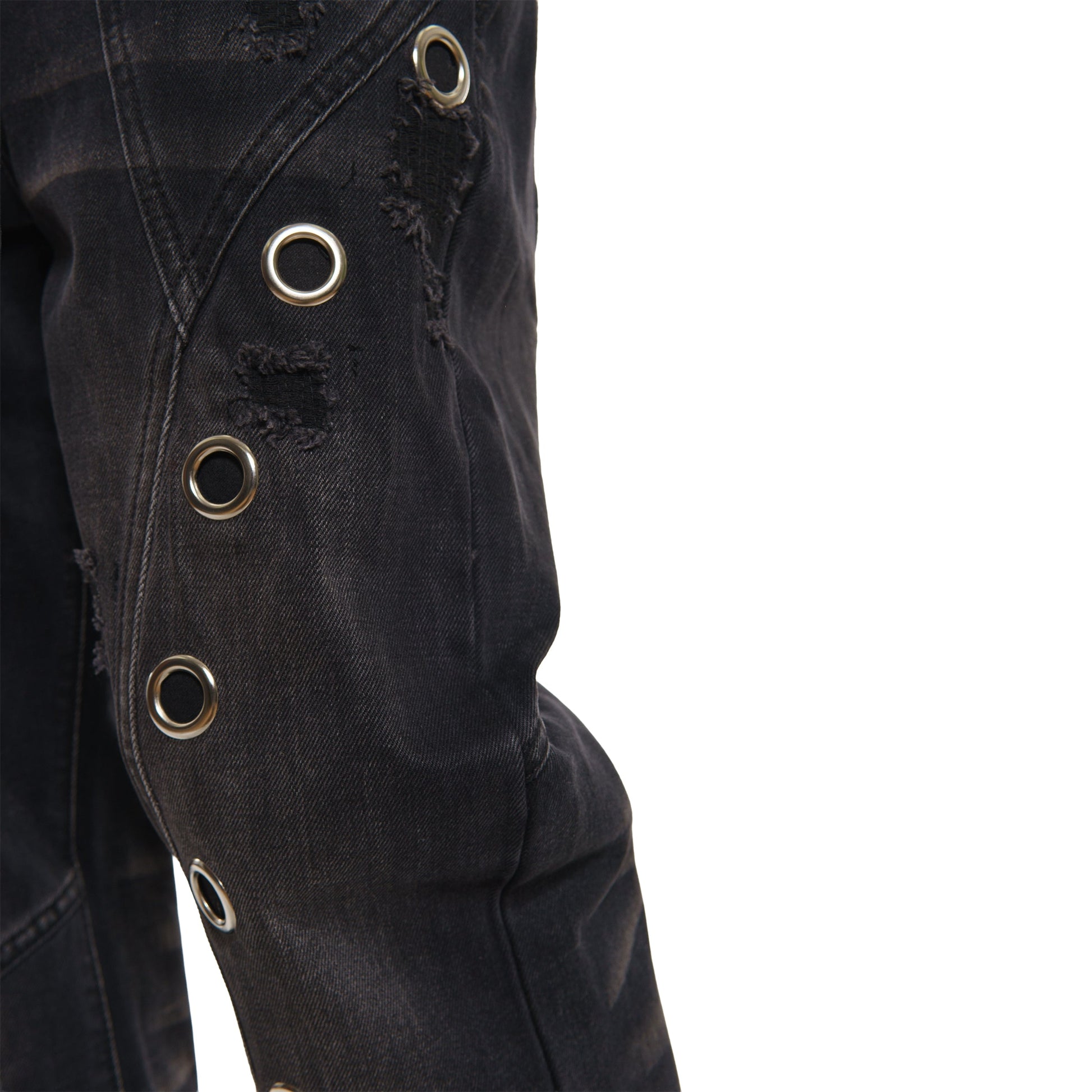 Studded premium denim western fit pant By Vicious-3