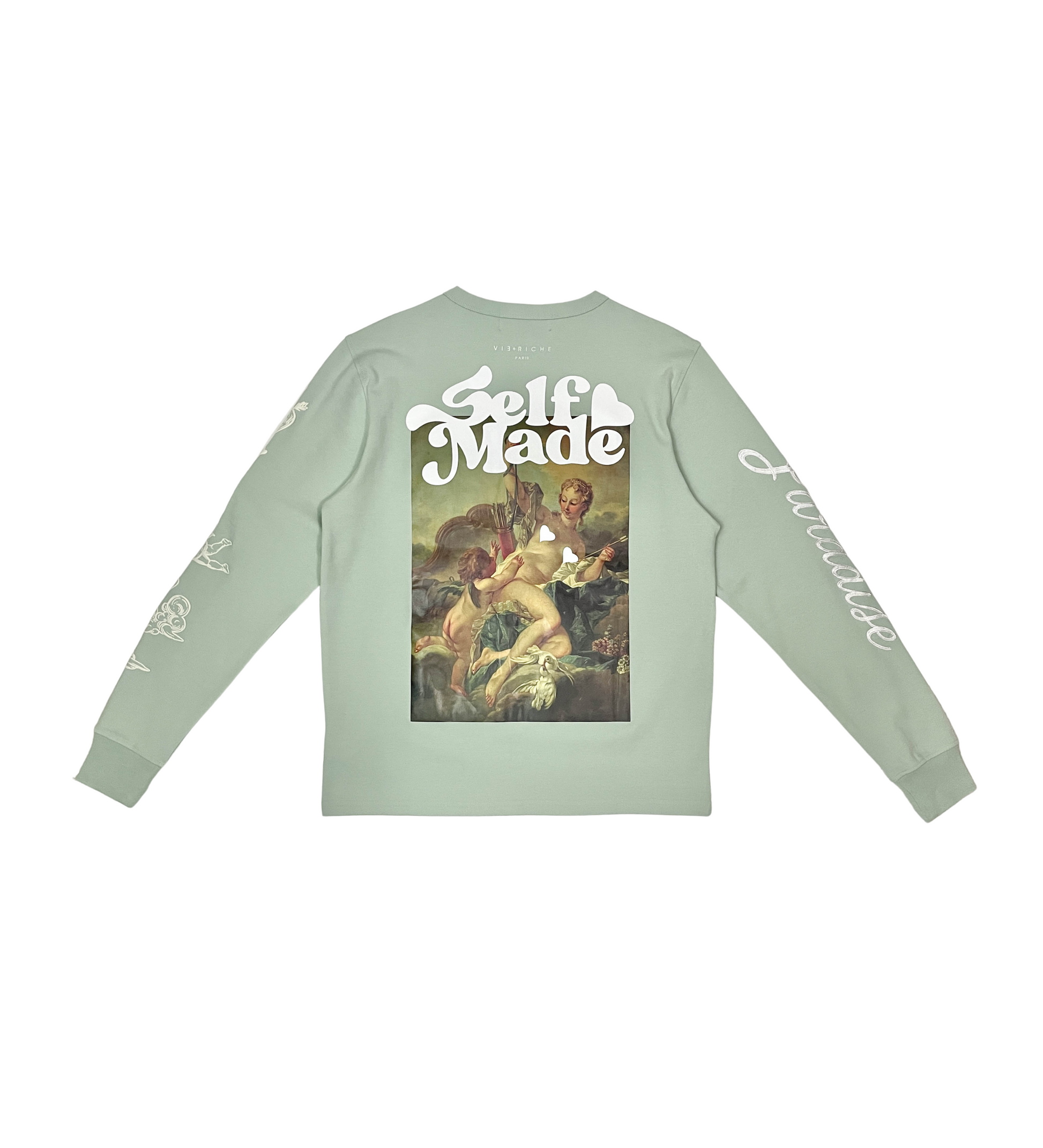 Self Made Art LS Tee - Black | Vie+Riche
 _6