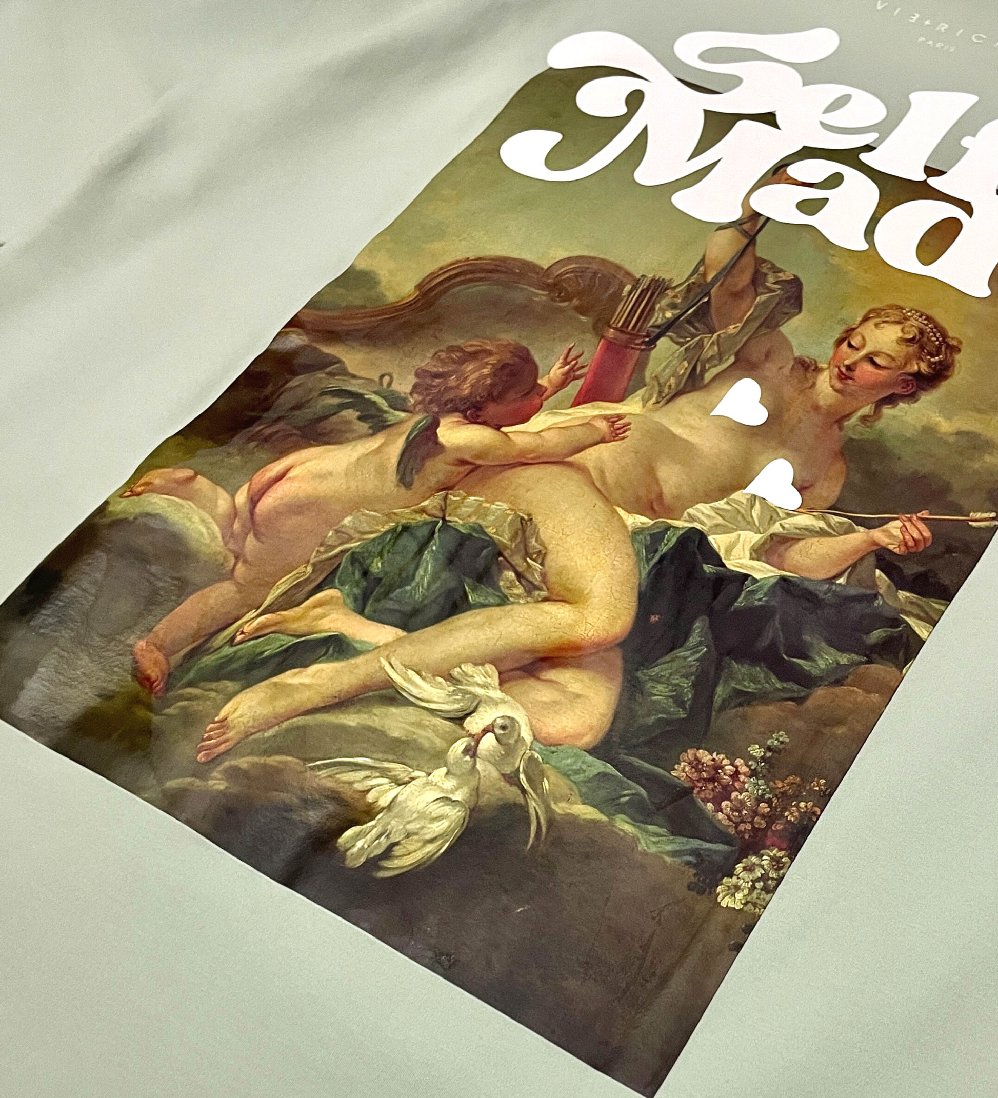 Self Made Art LS Tee - Mint | Vie+Riche
 _8