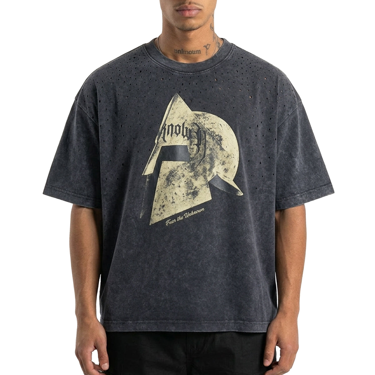 Unknown knight helmet tee by Unknown, view 1