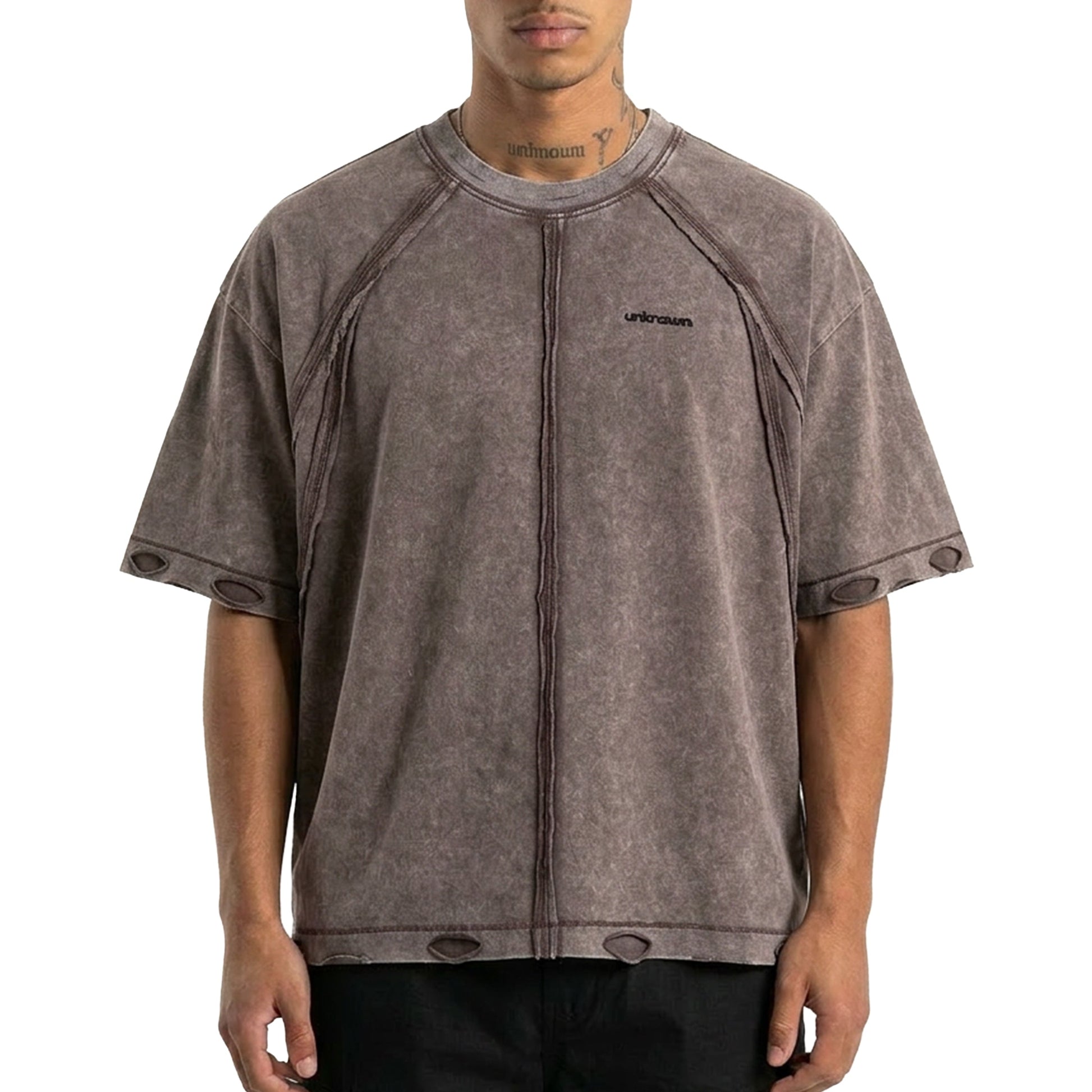 Masked washed tee by Unknown - 7