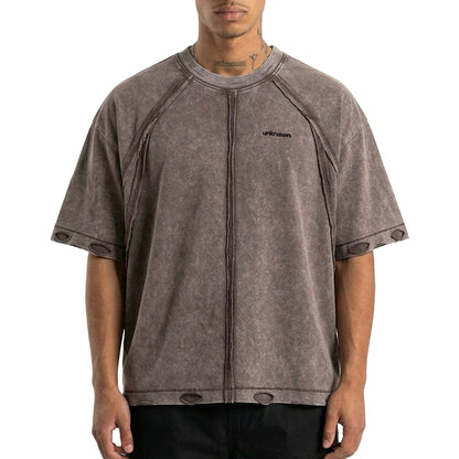 Masked washed tee by Unknown - 7