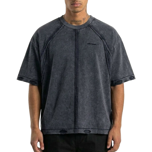 Masked washed tee by Unknown - 1