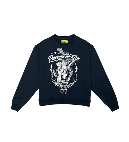 Show Me Your Soul Crewneck - Umber Brown | Vicious _3