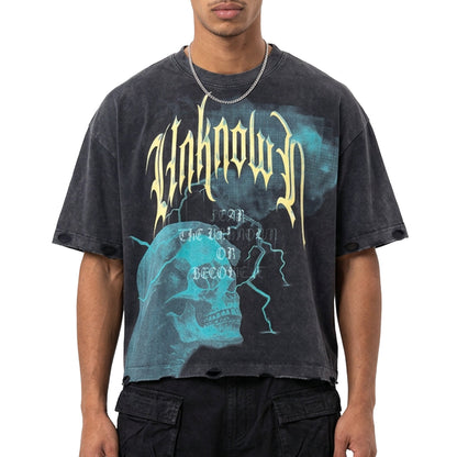 Skull cloud tee by Unknown - 1