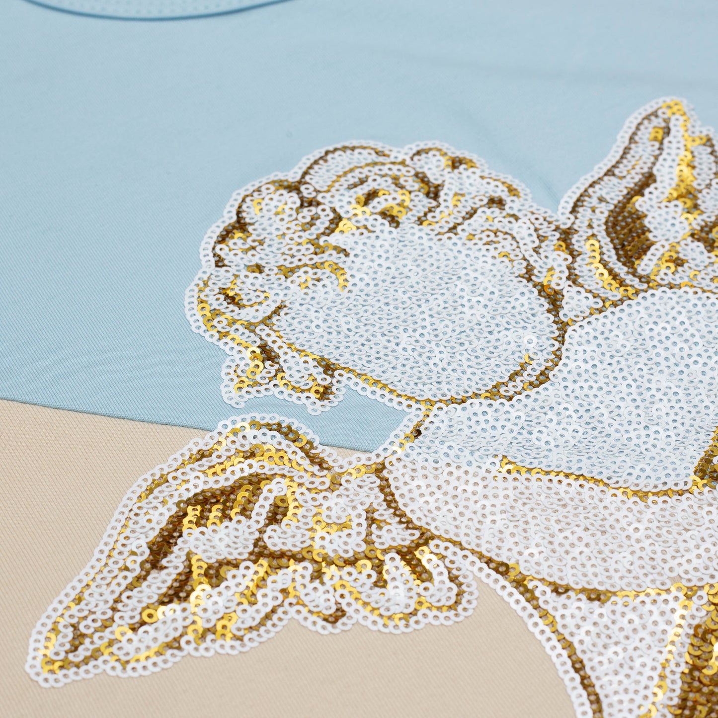 Fly Cherub Tee - Blue | Vie+Riche
 _4