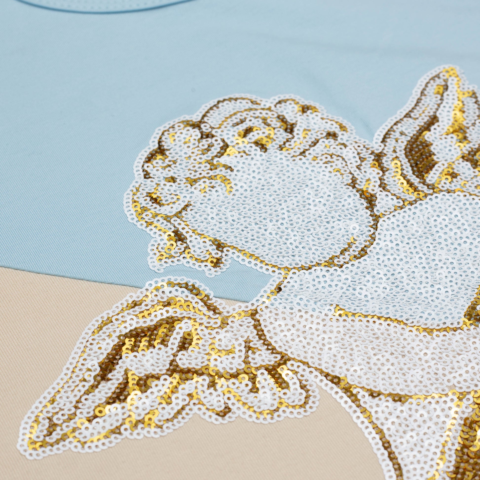 Fly Cherub Tee - Blue | Vie+Riche
 _4