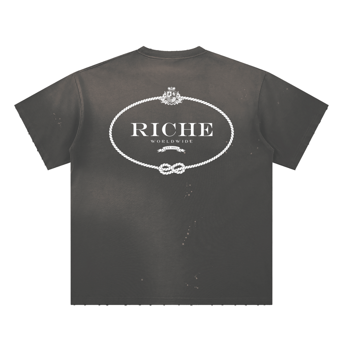 Twofaced Sunfade Paint Splatter T-Shirt by Vie+Riche, view 4