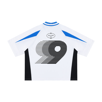 Prolific oversized color block jersey