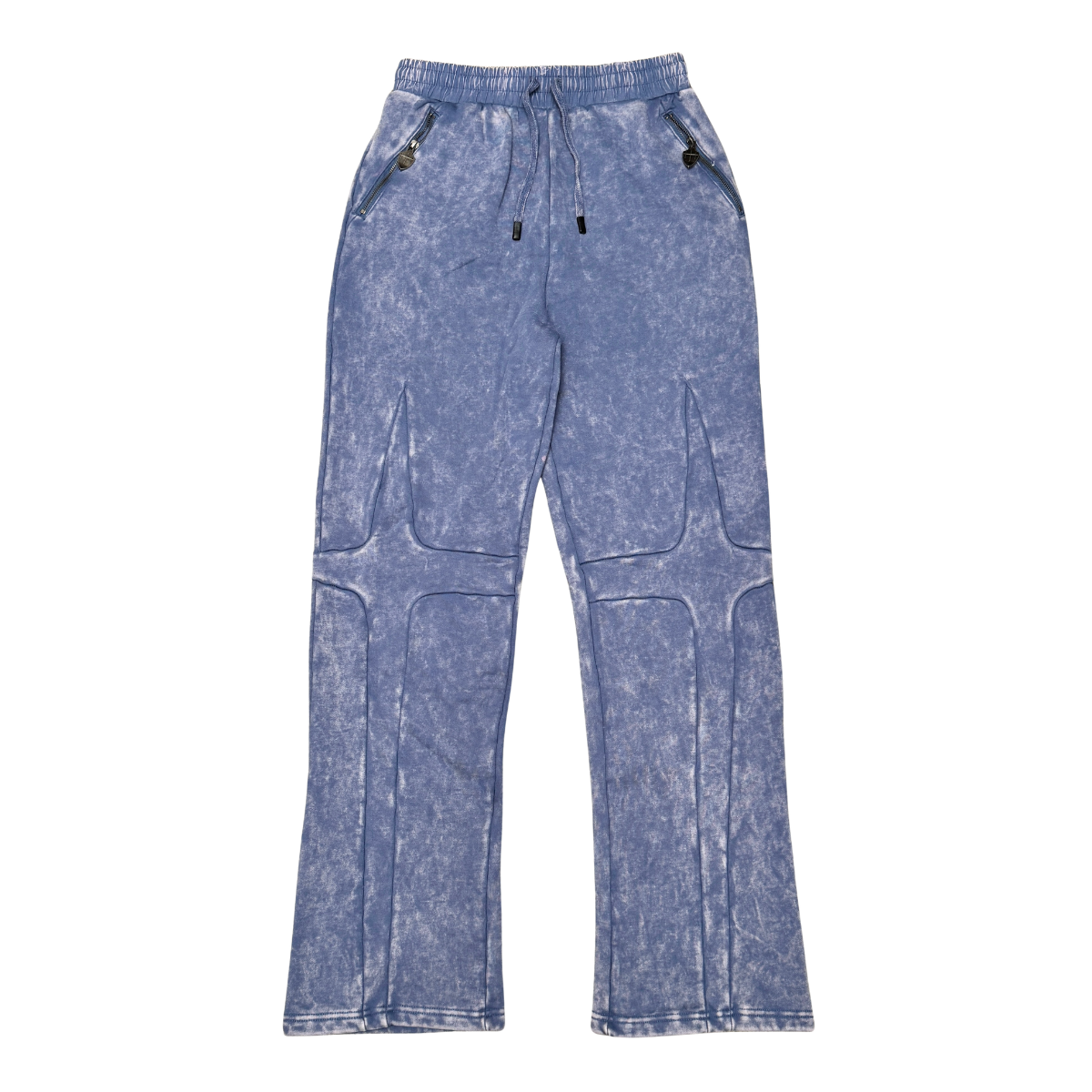 Unknown Sculpted Panel Acid-Wash Joggers by Unknown, view 5