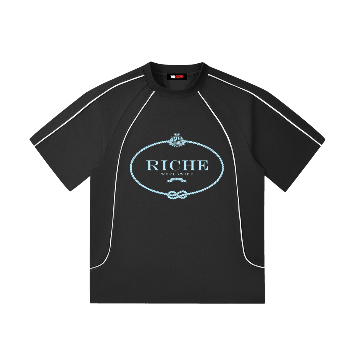 Riche stitch raglan t-shirt by Vie+Riche, view 3