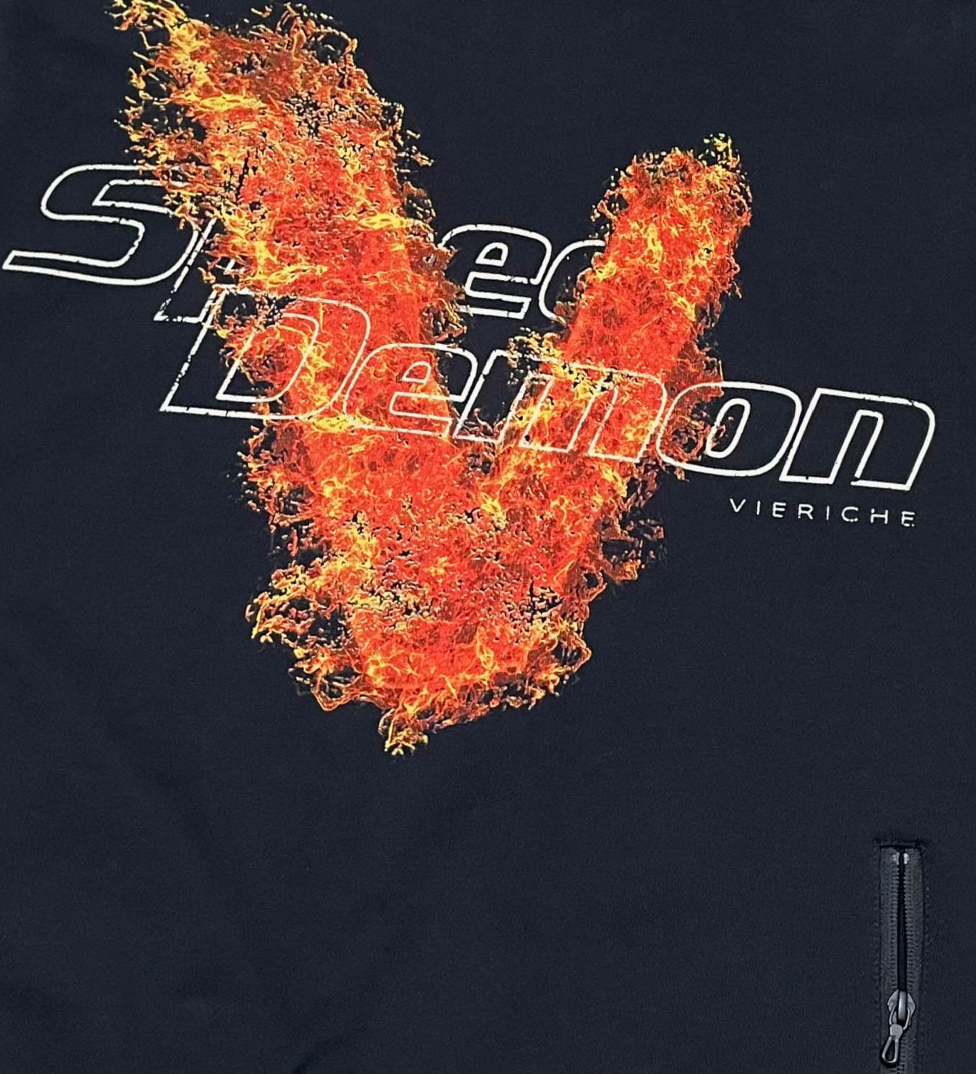 Demon Flame Hoodie - Black | Vie+Riche
 _3