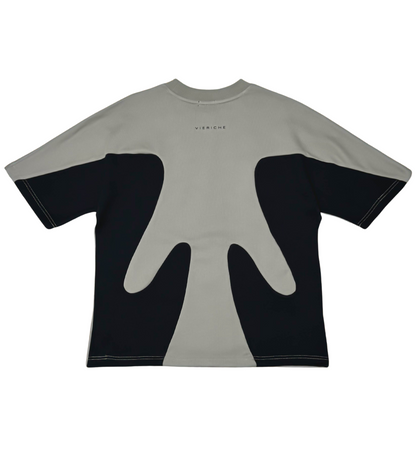 Hac Colorblock Tee - Grey | Vie+Riche
 _2
