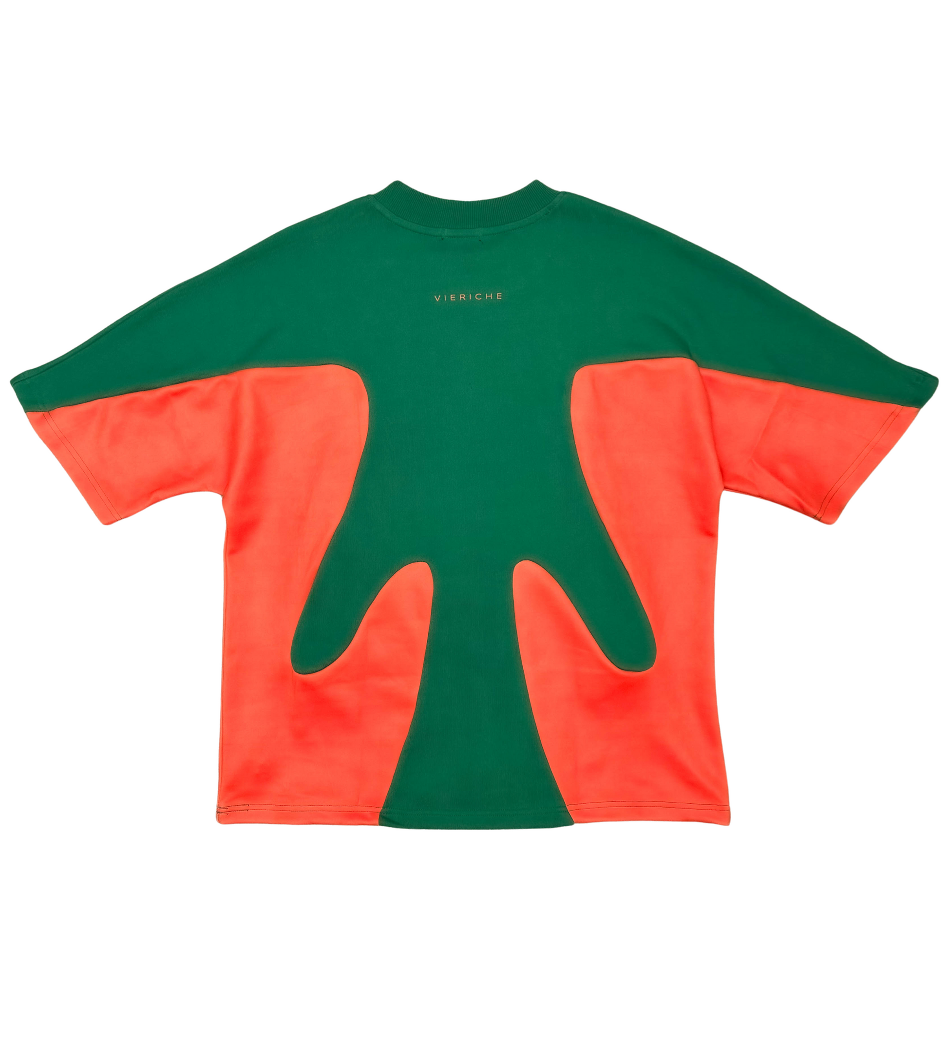 Hac Colorblock Tee - Green | Vie+Riche
 _2