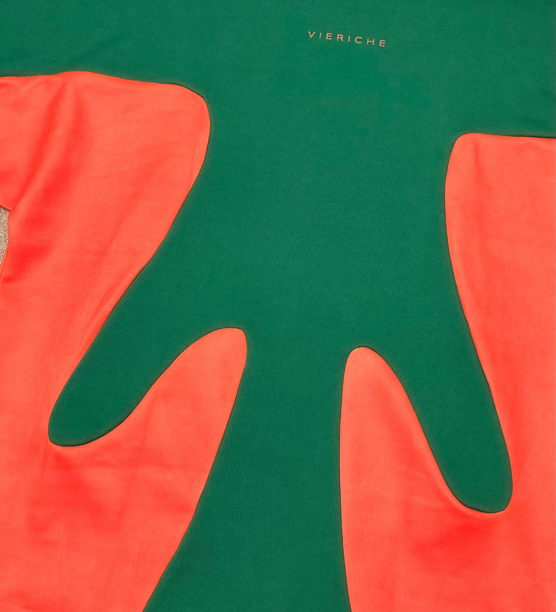 Hac Colorblock Tee - Green | Vie+Riche
 _4