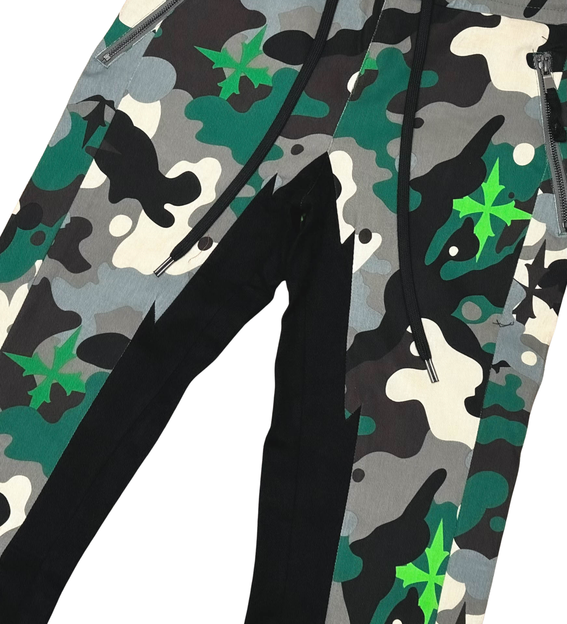 Elongated Bootcut Cargo - Camo | Vie+Riche
 _7