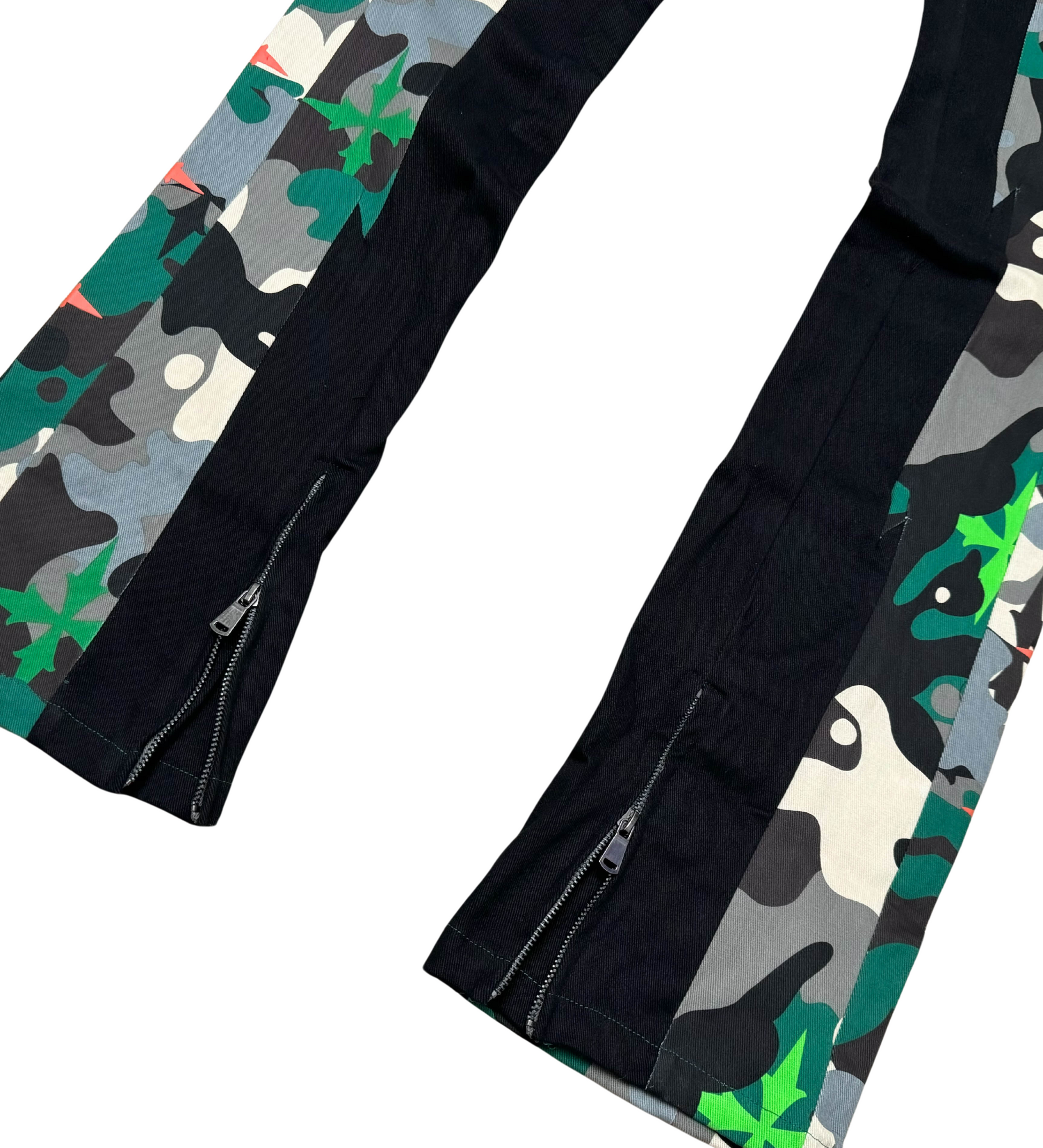 Elongated Bootcut Cargo - Camo | Vie+Riche
 _8