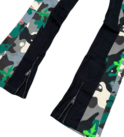 Elongated Bootcut Cargo - Camo | Vie+Riche
 _8